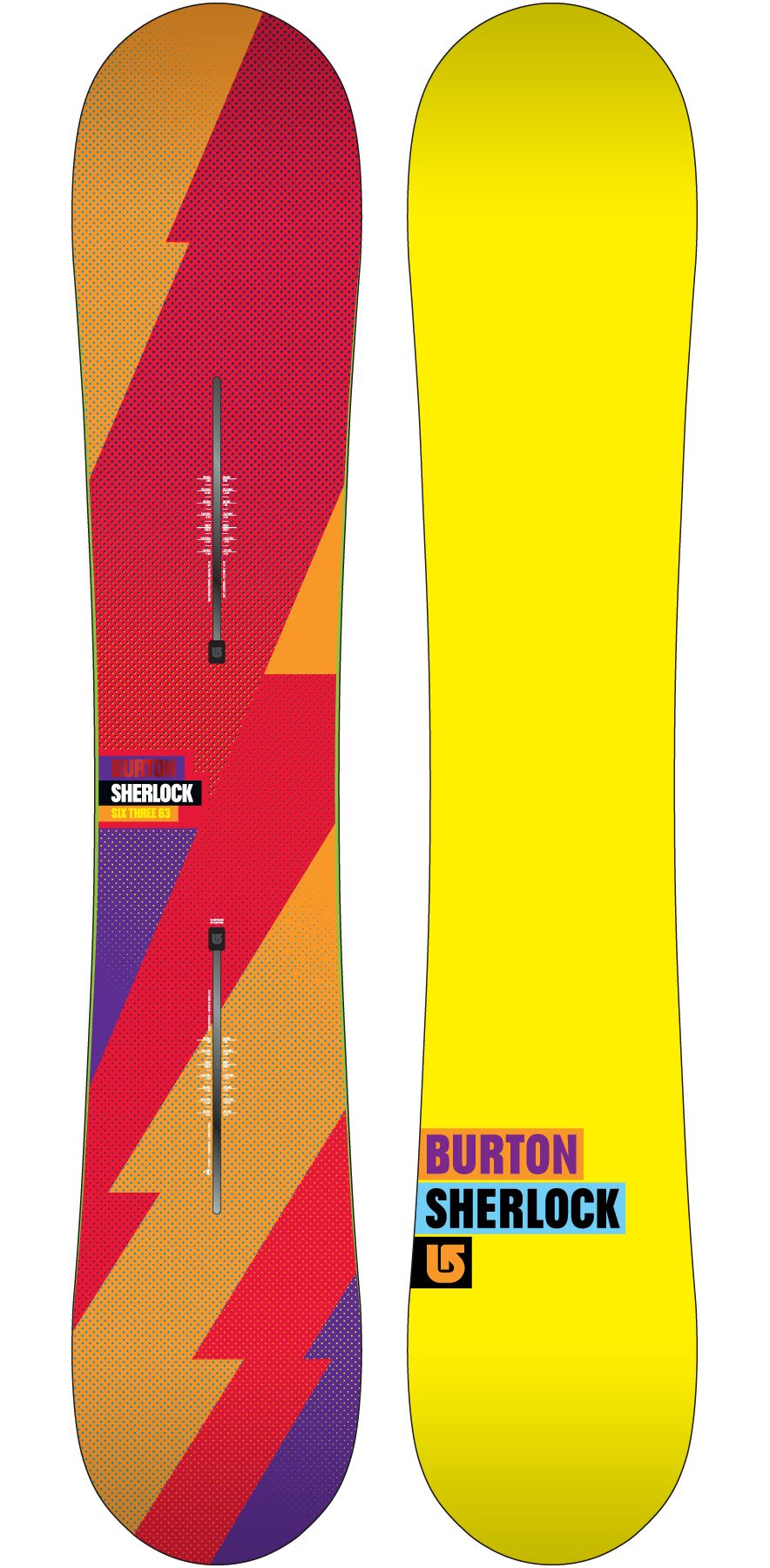 snowboard Burton Sherlock 163 - No Color