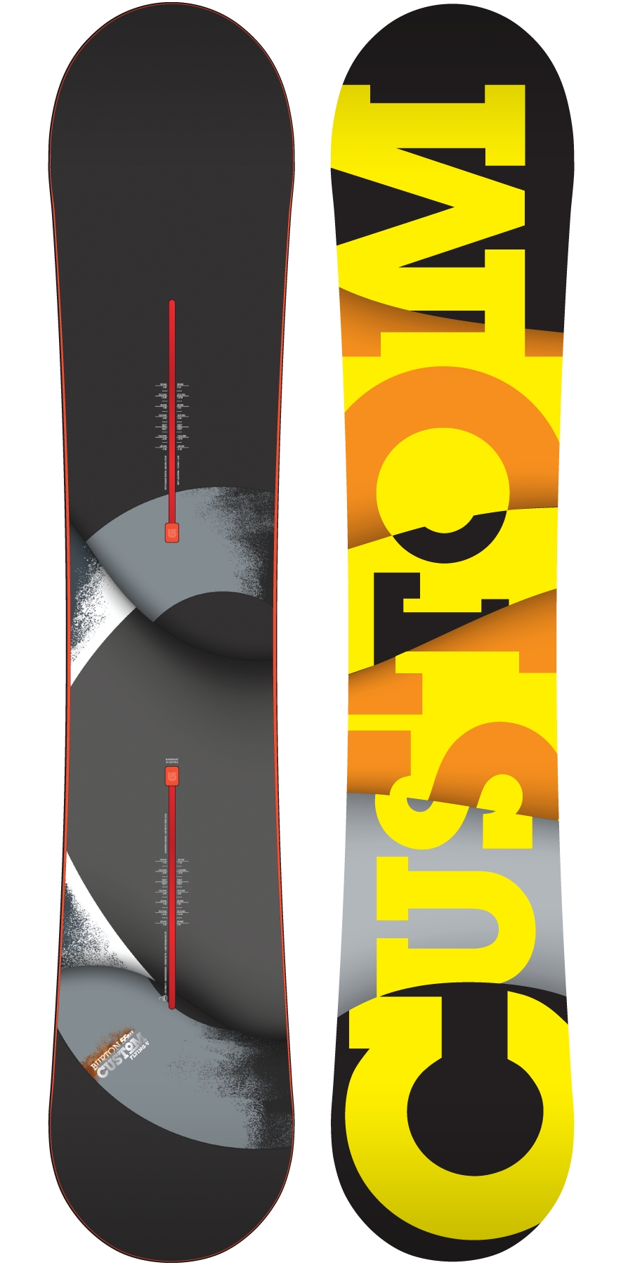 snowboard Burton Custom Flying V Wide 155 - No Color