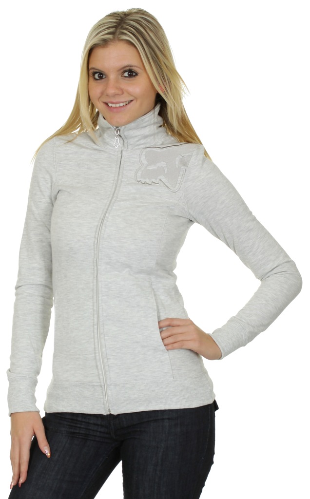 mikina Fox Solistice Trackster Zip - Heather Pearl