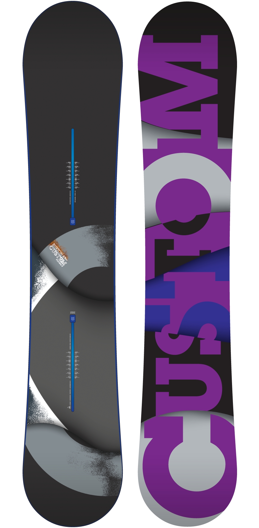 snowboard Burton Custom Flying V Wide 162 - No Color