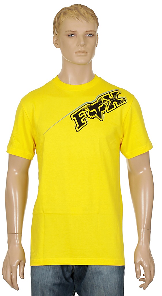 t-shirt Fox Blast - Yellow
