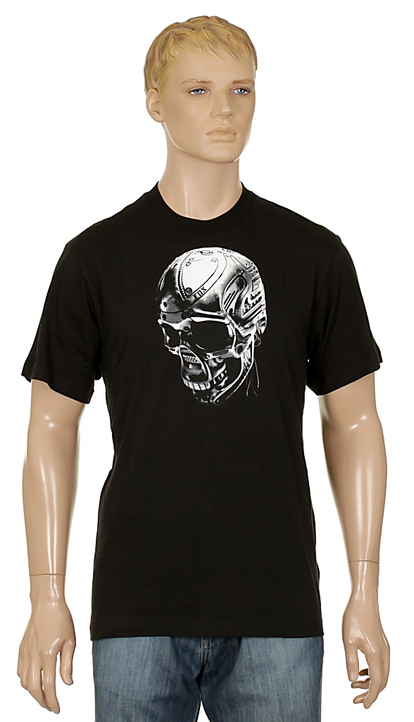 tričko Fox Skull Metal - Black
