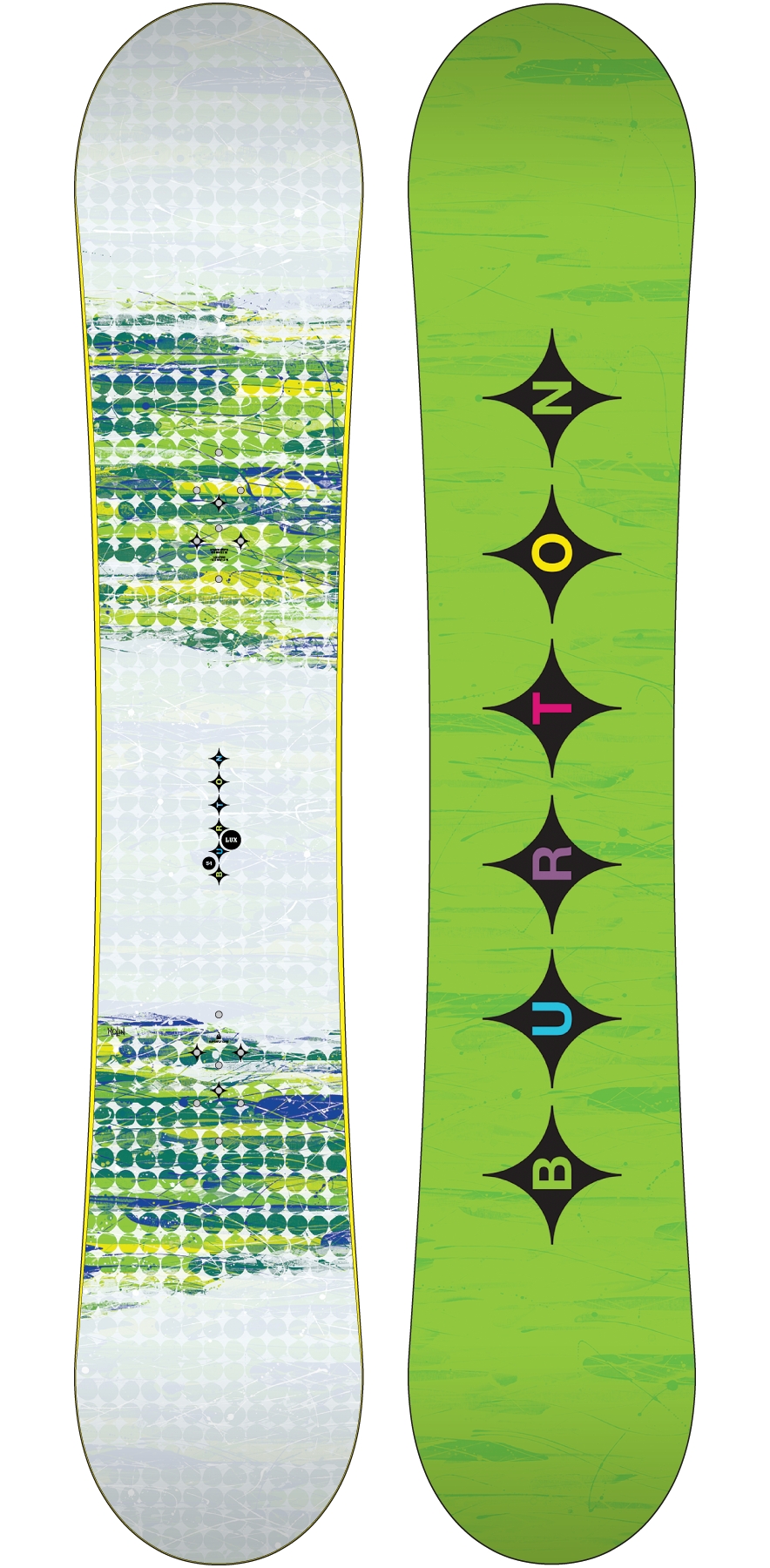 snowboard Burton Lux Rocker 154 - No Color