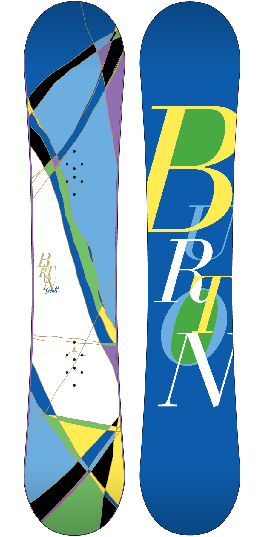 snowboard Burton Genie 155 - No Color