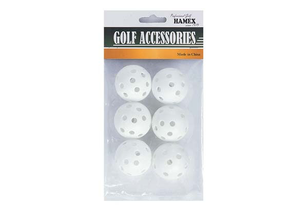 golfové míčky Bestgolf Hollow Practice Balls - White