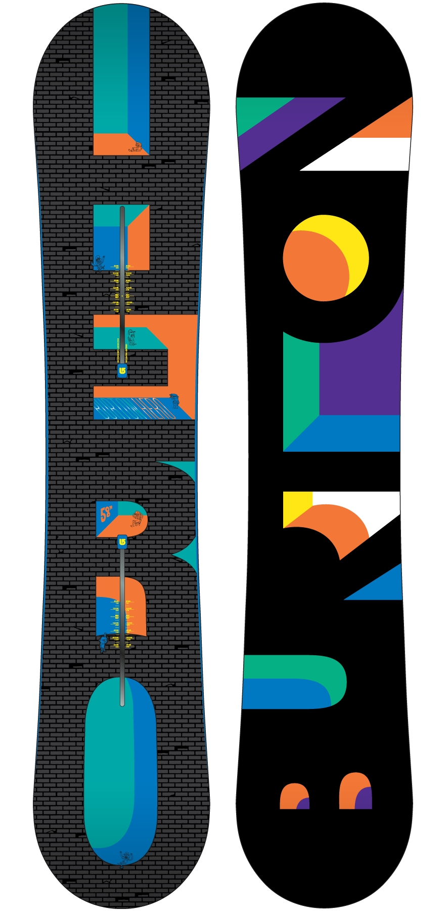 snowboard Burton Hero Wide 158 - No Color