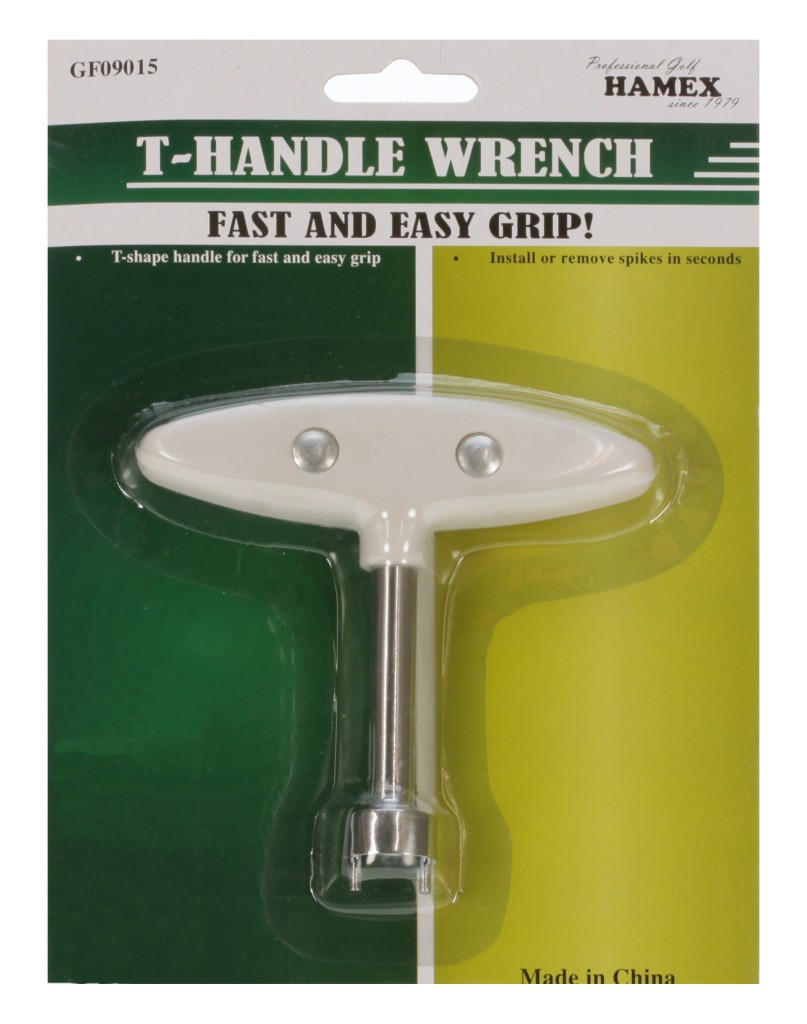 klíč na spiky Bestgolf T-Handle Wrench - White