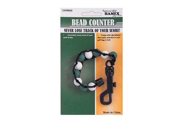 licznik golfowy Bestgolf Bead Counter - Green/White