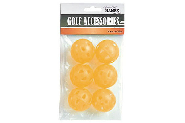 golfové loptičky Bestgolf Hollow Practice Balls - Orange