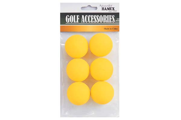 golfové míčky Bestgolf Short Flyte Foam Balls - Yellow