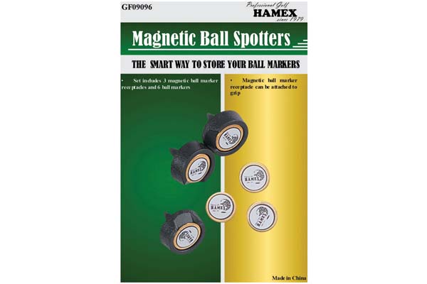 uchwyt puttera Bestgolf Magnetic Ball Spotters - Black