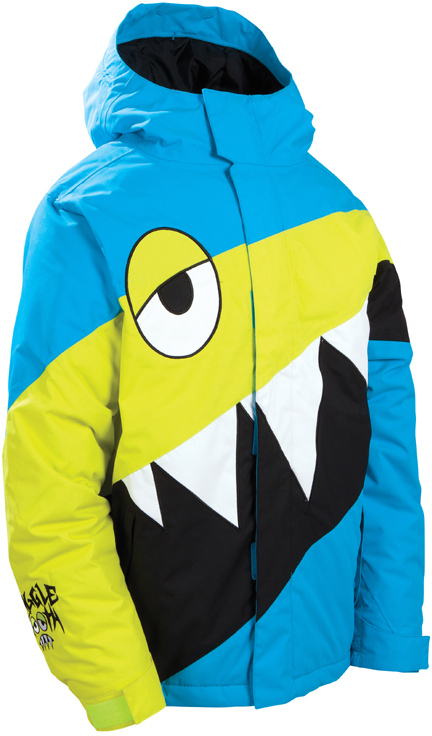 jacket 686 Boys Snaggletooth Hyper Kid's - Cyan