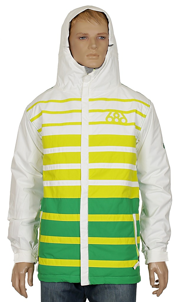 bunda 686 Mannual Block - White Colorblock