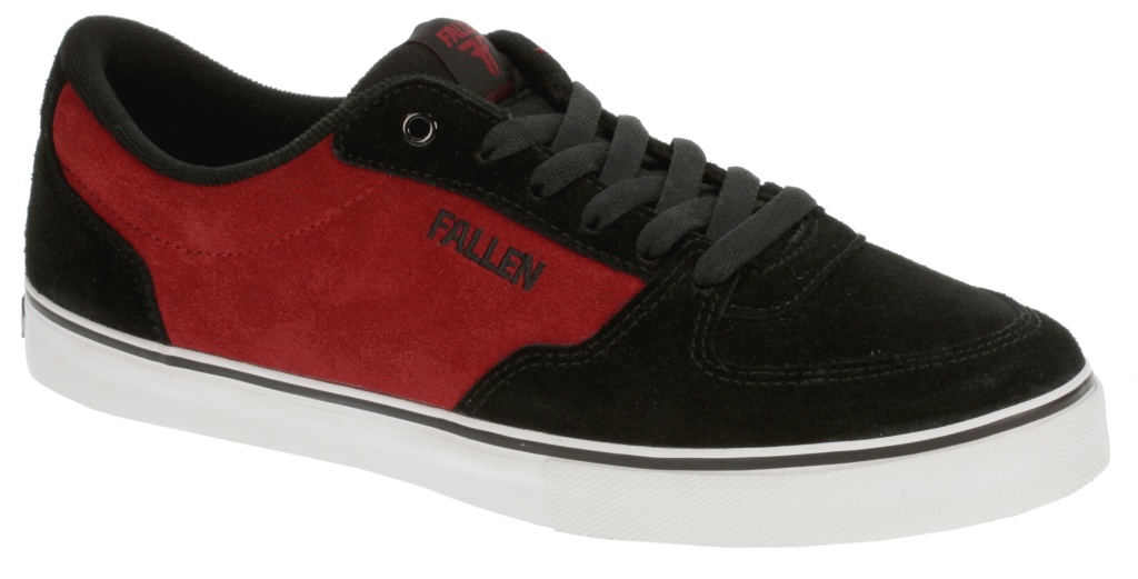 topánky Fallen Mission - Black/Red
