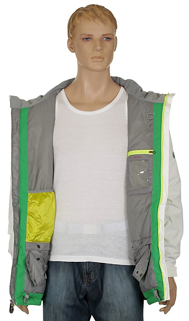 bunda 686 Mannual Block - White Colorblock