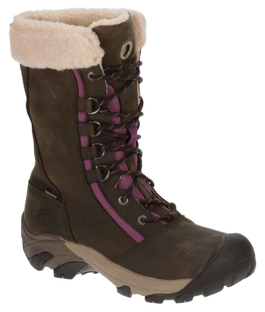 shoes Keen Hoodoo High Lace - Slate Black/Grape Nectar