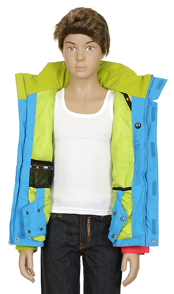 bunda Quiksilver Quarter Youth Kid's - Floor Plain