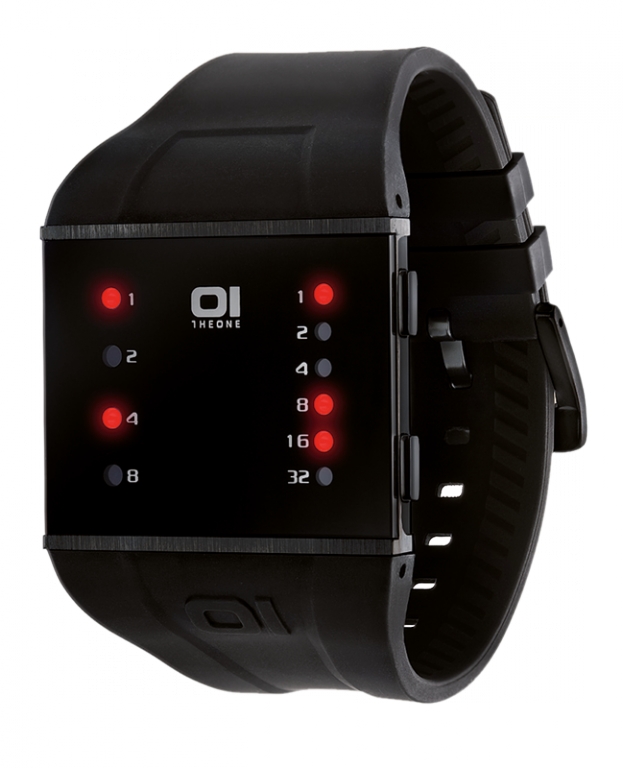 hodinky 01The One Slim Square SLS202R3 - Black