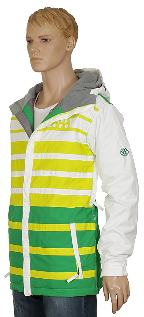 bunda 686 Mannual Block - White Colorblock