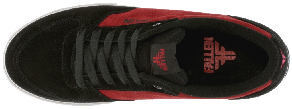 topánky Fallen Mission - Black/Red
