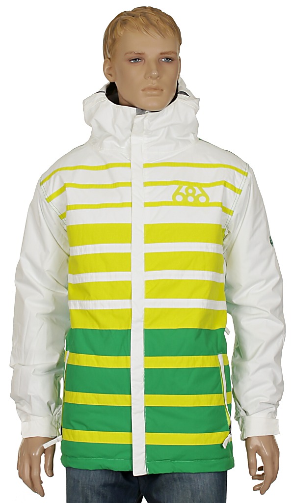 bunda 686 Mannual Block - White Colorblock