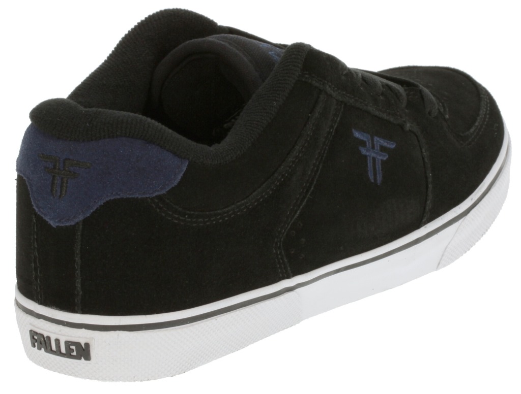 topánky Fallen Chief - Black/Dark Navy