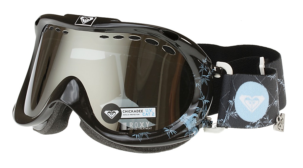 brýle Roxy Chickadee - Black/Clear Blue Chrome