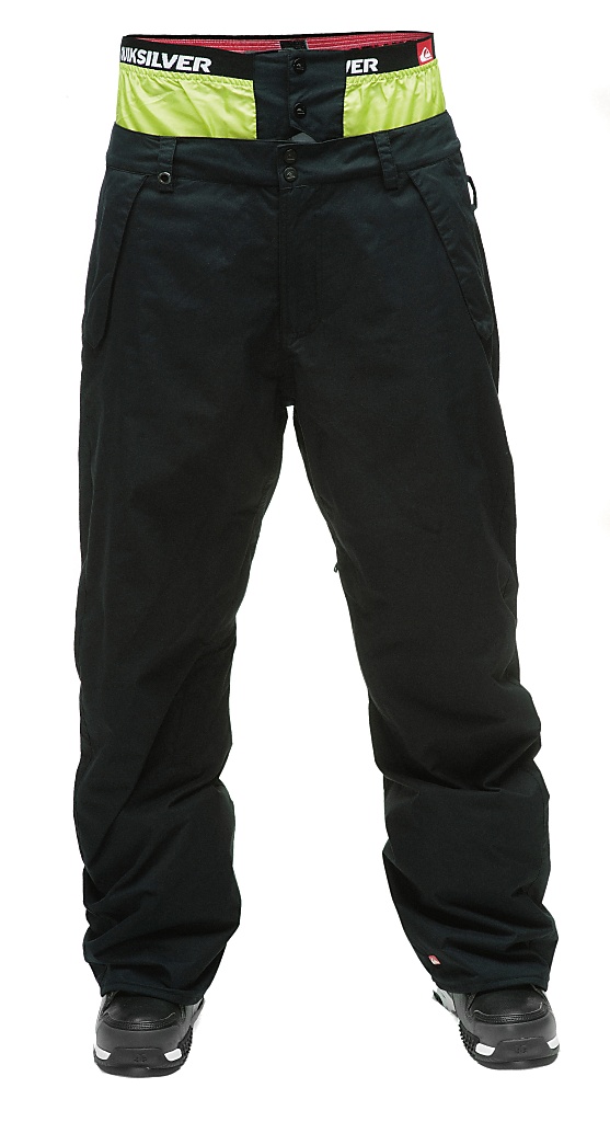 kalhoty Quiksilver Plan B - Black