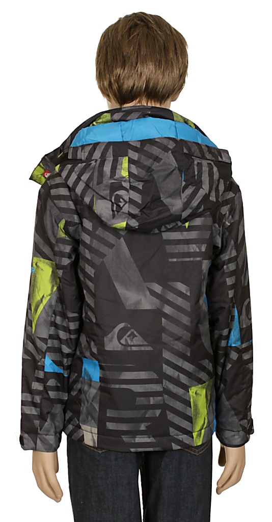 jacket Quiksilver Last Mission Print Youth 2 Kid's - Snapper