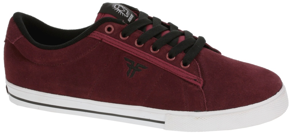 topánky Fallen Bomber - J Hardy Burgundy/Black