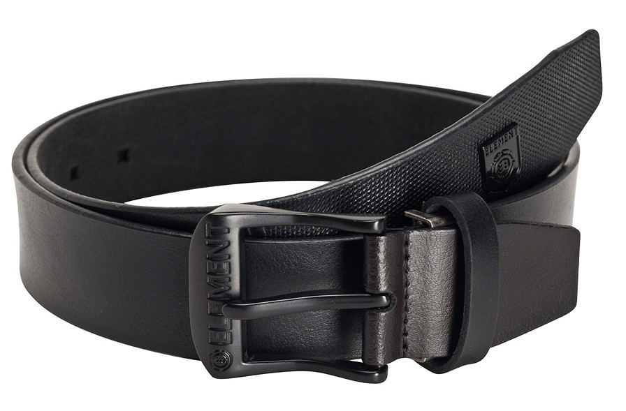 belt Element Chester Leather - Black