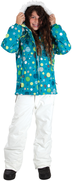 bunda 686 Girls Mannual Bubbles Puffy Kid's - Turquoise