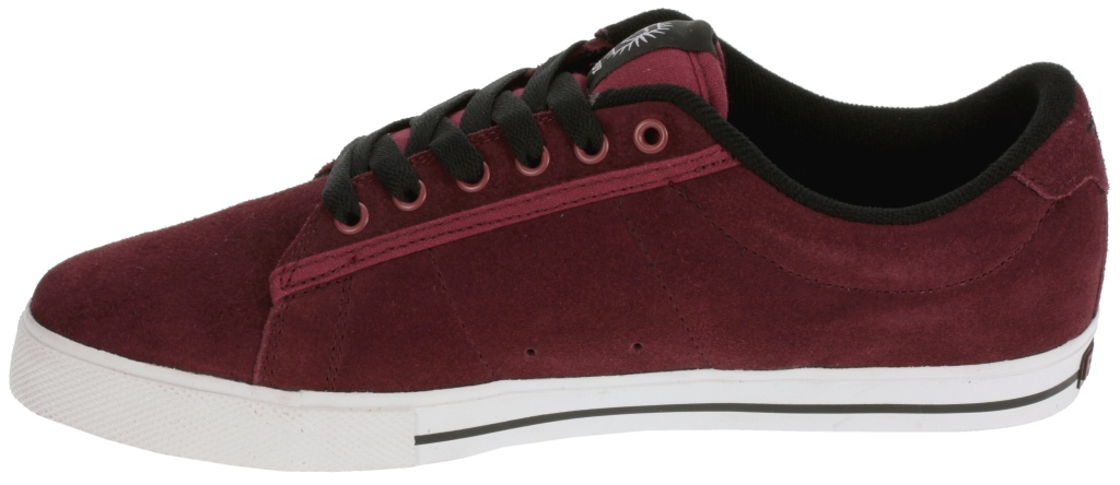 topánky Fallen Bomber - J Hardy Burgundy/Black
