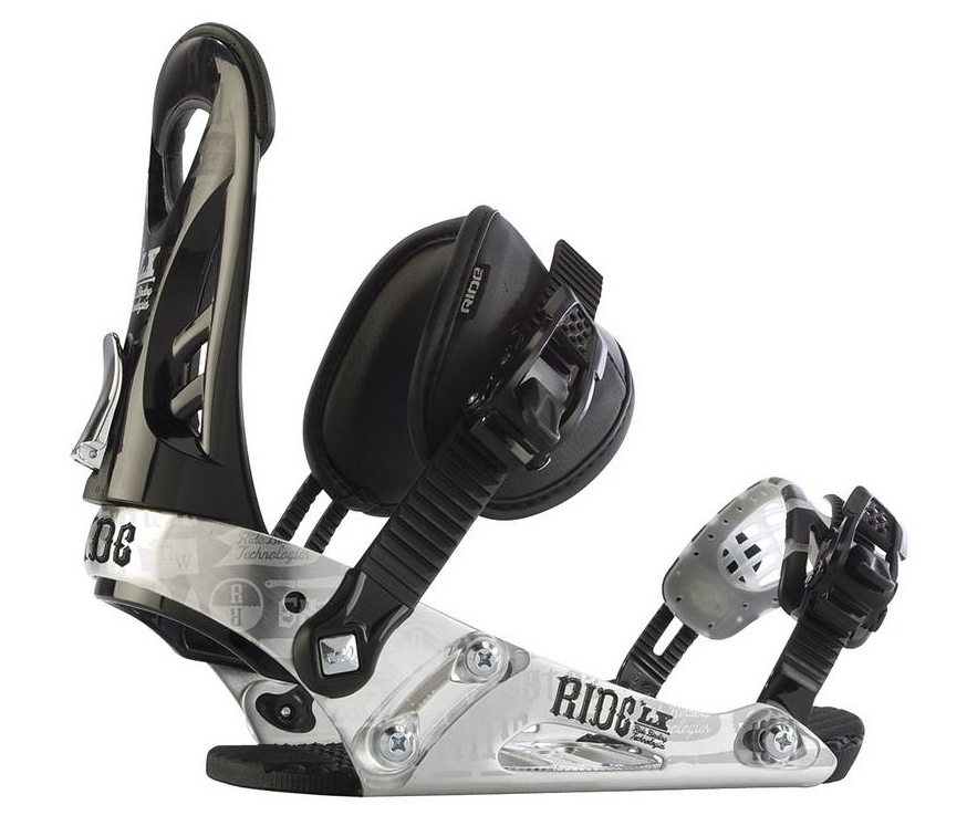viazanie Ride LX - Black/Chrome