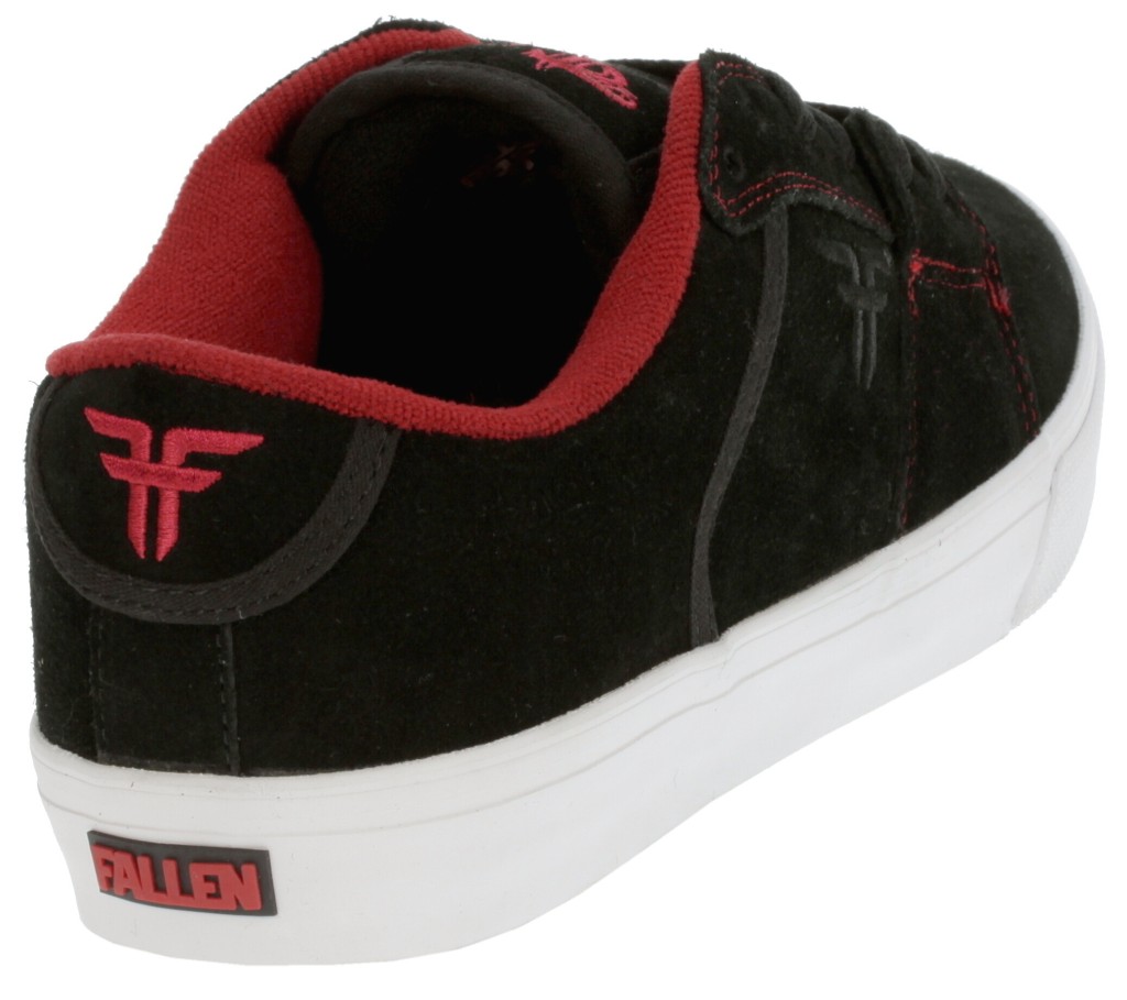 topánky Fallen Regal VLC - Black/Red