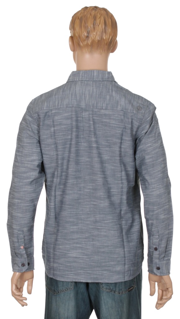 košile Element Holbrook LS - Dress Blue