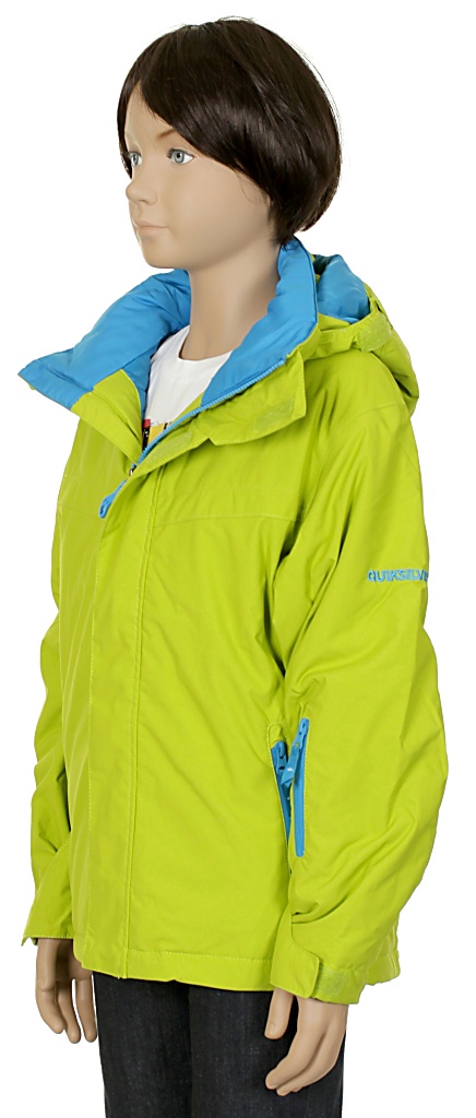 jacket Quiksilver Last Mission Plain Youth Kid's - Dirty Lime