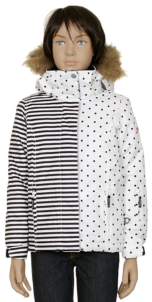 kurtka Roxy Jet Ski Girl Kid's - H.Chip Skin Black