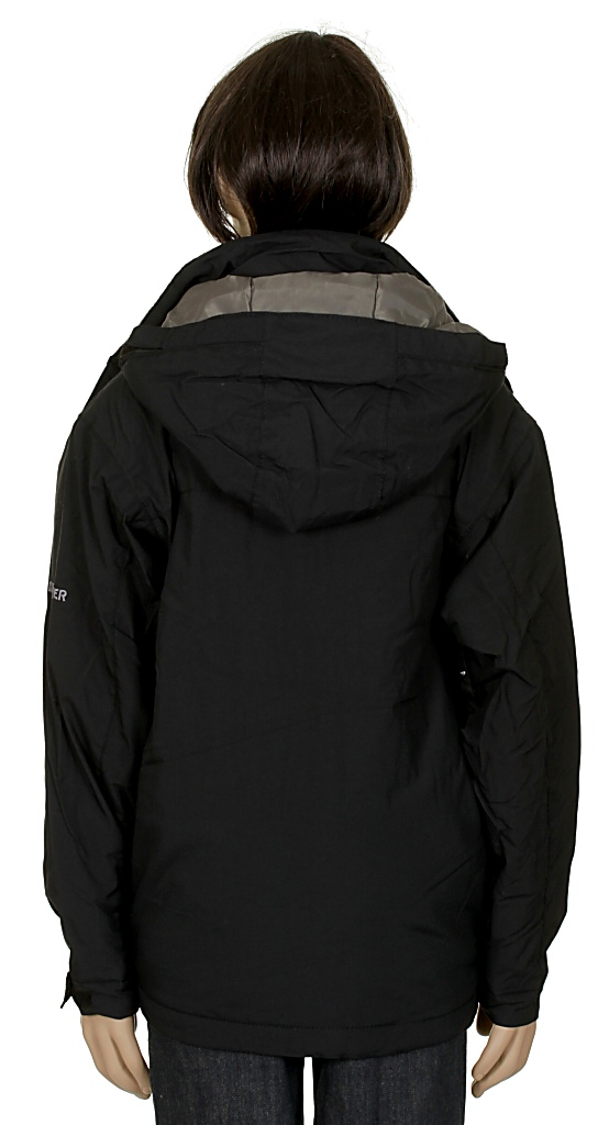 jacket Quiksilver Last Mission Plain Youth Kid's - Black