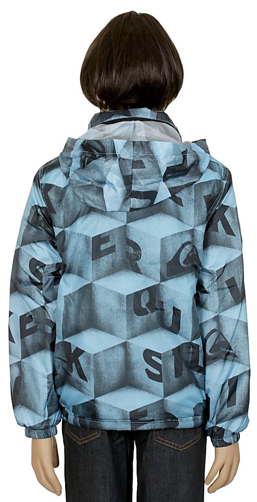 jacket Quiksilver Smashing Print Youth Kid's - Azul Blue