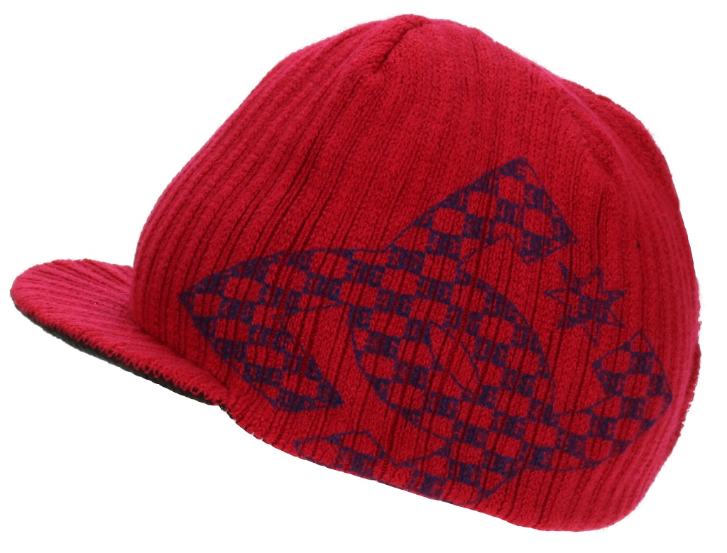 čepice DC Cascata - Black/Athletic Red