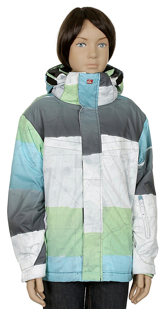bunda Quiksilver Last Mission Print Youth 1 - Alpha
