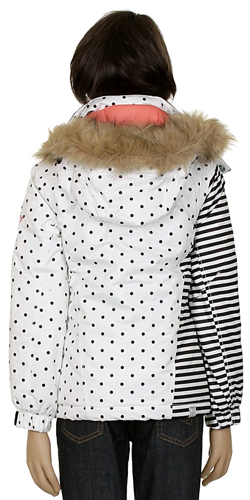 kurtka Roxy Jet Ski Girl Kid's - H.Chip Skin Black