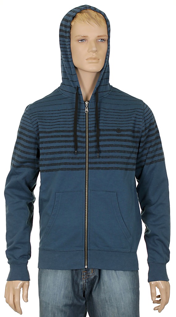 hoodie Element Bayside Zip - Moroccan Blue