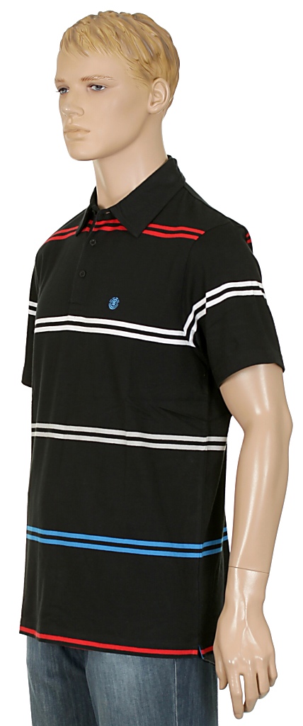 T-shirt Element Landline Polo - Black