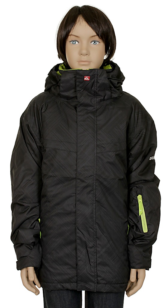bunda Quiksilver Last Mission Print Youth 2 - Magazine Black