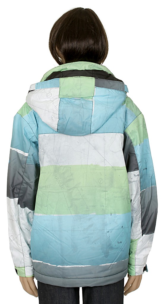 bunda Quiksilver Last Mission Print Youth 1 - Alpha
