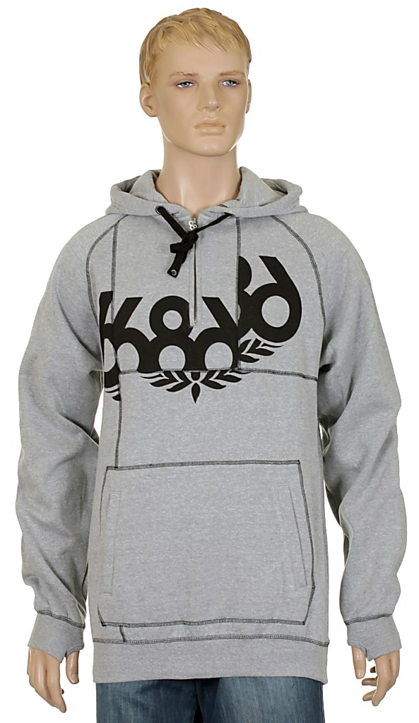hoodie 686 Split - Gray Heather
