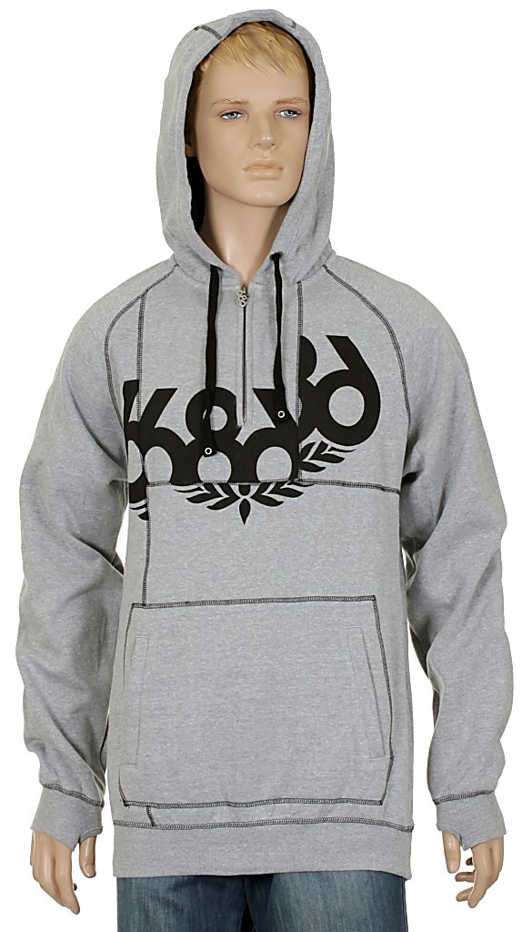 hoodie 686 Split - Gray Heather