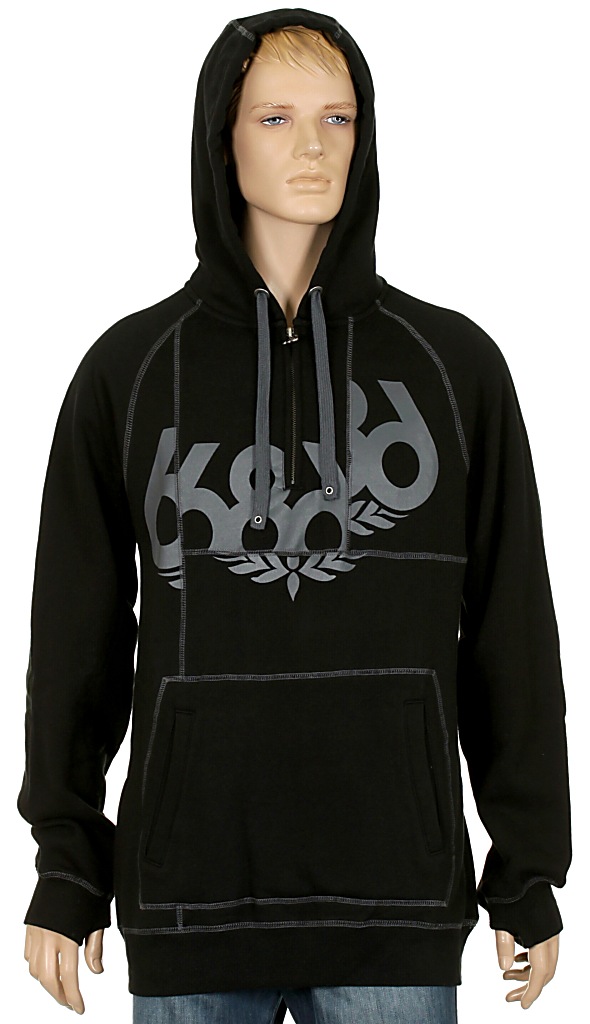 hoodie 686 Split - Black
